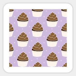 Chocolate Cupcakes Sticker